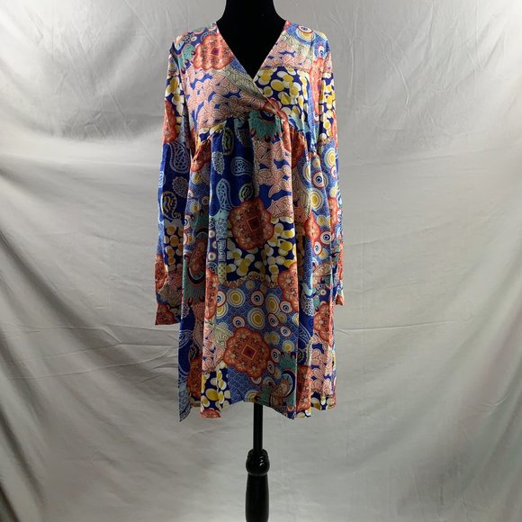 Floral & Paisley Print Dress - Picture 6 of 6